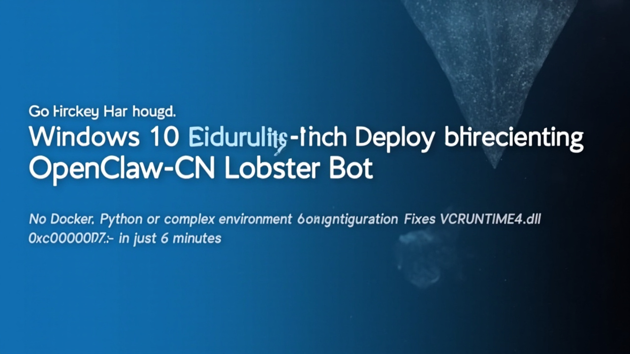 Windows 10一键部署OpenCl Windows 10一键部署OpenCl